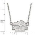 thumbnail image 2 of Sterling Silver S. Rh-P Logoart Longwood University Small Pendant With Necklace (18 X 20) Made In United States ss009loc-18, 2 of 5