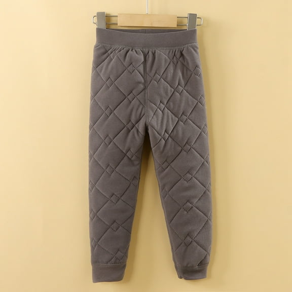 Jamsmile Toddler Girls Pants Kids Girls Boys Snow Pants Thick Winter Warm Pants Girl Activewear Clothes