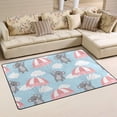 thumbnail image 2 of SKYSONIC Lightweight Soft Area Rugs Cute Koala Flying The Sky Floor Mat Doormat for for Rooms Entrance Hardwood Floor Living Room Nursery Rugs, 31x20 inch, 2 of 6