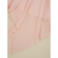 thumbnail image 7 of vastwit Girls Pleated Sleeveless High Low Wedding Party Formal Dress Junior Bridesmaid Chiffon Dress Pink 10, 7 of 7