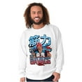 thumbnail image 3 of Kanji Street Fighter Savage Akuma Men Big & Tall Sweatshirt Brisco Brands 2X, 3 of 5