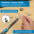thumbnail image 2 of Spoke Torque Wrench Steel Torque Wrench Set 2-10 NM Spoke Tightening Torque Tool Accurate Flexible Torque Setting Wrench Tight Reliable Torque Spanner Portable for Motorcycle-blue-, 2 of 8