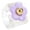 Clear, variant on Chunky Resin Flower Ring, Fashionable Stackable Finger Jewelry for Women