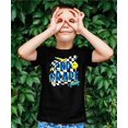 thumbnail image 2 of Retro 2nd Grade Shirt for Boys First Day of School Skateboard T-Shirt for Kids Black Shirt Youth Small, 2 of 5