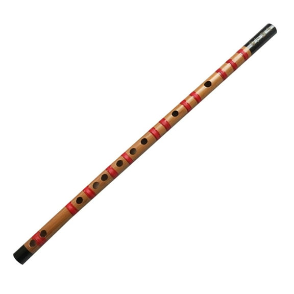 Guangmc Vintage Chinese Flute - Portable Traditional Instrument for Beginners (Key)