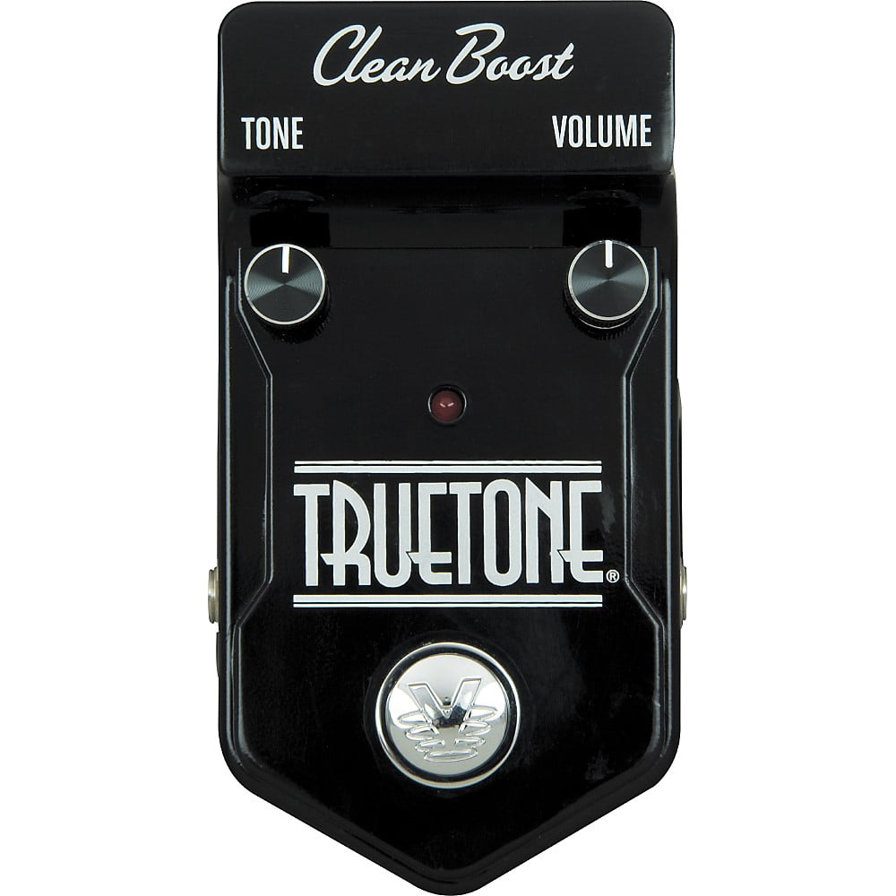 Visual Sound V2 Truetone Boost Guitar Effects Pedal Black