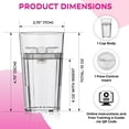 thumbnail image 4 of Pack de 4 vasos inteligentes Reflo Smart Cup con borde 360° antigoteo, 4 of 8