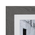 thumbnail image 3 of DesignOvation Museum 6" x 8" Matted to 4" x 6" Grey Picture Frame, 3 of 8
