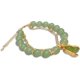 thumbnail image 1 of Hotan Pulsera de Hoja de Jade Pulsera de Jade de nefrita Verde Natural de 2 Capas para Mujer Diseño de Cuentas Redondas con Pulsera con dijes de Hoja de circón, Pulsera de Jade de la Suerte, 1 of 4