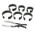 thumbnail image 4 of Engine Piston Ring Repair Tools Kit, Piston Ring Compressor Set 6 Band Size Ratcheting Lock  High Hardness  For Car Maintenance, 4 of 8