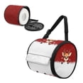 thumbnail image 2 of ZIATUBLE Christmas Deers Toilet Paper Holder Snowflakes Hanging Paper Towel Case with Smooth Zipper Tissue Roll Hanging Cover Washable Paper Towel Roll Organizer Accessories Indoor, 2 of 7