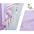 thumbnail image 7 of SPRING PARK Solid Color Shape Window Toppers Valances Semi Sheer Half Window Curtains for Bedroom Small Window Decor, 7 of 7