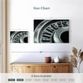 thumbnail image 4 of Elephant Stock Gym Barbell Plate Wall Art - Horizontal Canvas Wall Art - Living Room Wall Decor - Sports Canvas - Black And Silver Decor - 12" x 8", 4 of 8