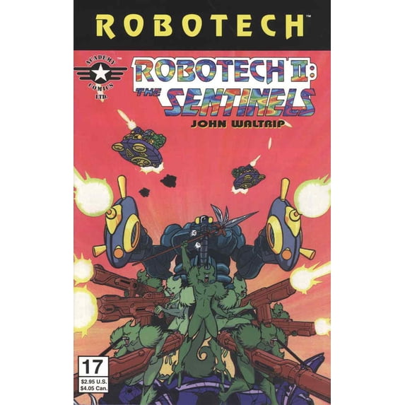 Robotech II: The Sentinels Book III #17 VF ; Academy Comic Book