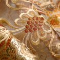 thumbnail image 3 of Cortinas ELKCA con bordado europeo de lujo, color marrón, 132 x 213 cm 2, 3 of 9