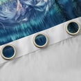 thumbnail image 4 of Homewish Teens Moutain Jungle Black Out Curtains,Abstract Aurora Curtains Pack of 2 (42x63 Each),Starry Sky Bedroom Curtains,Ultra Soft Home Decor, 4 of 6