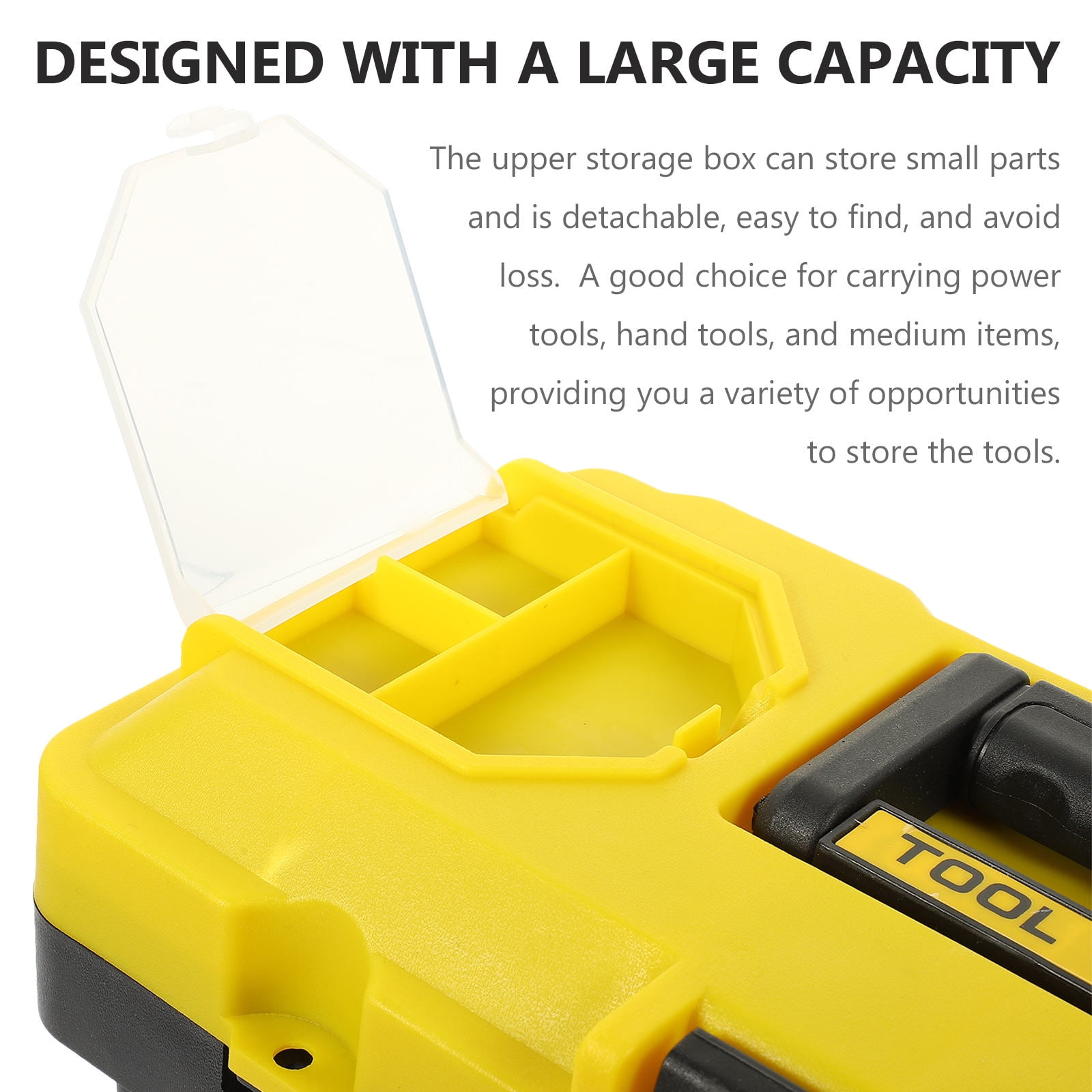 WHAMVOX  Hardware Organizer Portable Tool Box Large Capacity