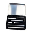 thumbnail image 2 of Pernos de peso para taco de billar de 6 piezas con estuche de almacenamiento, perno de peso para taco de billar de 6 tamaños con varilla de llave,, 2 of 8