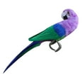 thumbnail image 4 of Colorido Loro Artificial Que Da Vuelta La Piel Del Jardín Decoración Adorable Juguete 50 Cm, 4 of 5