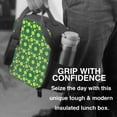 thumbnail image 6 of Zufioo Tennis Balls Insulated Lunch Bag,600D Polyester Oxford Fabric, Leakproof & Reusable Lunch Tote, Adjustable Shoulder Strap,Food Freshness Keeper with Utensils, 6 of 7