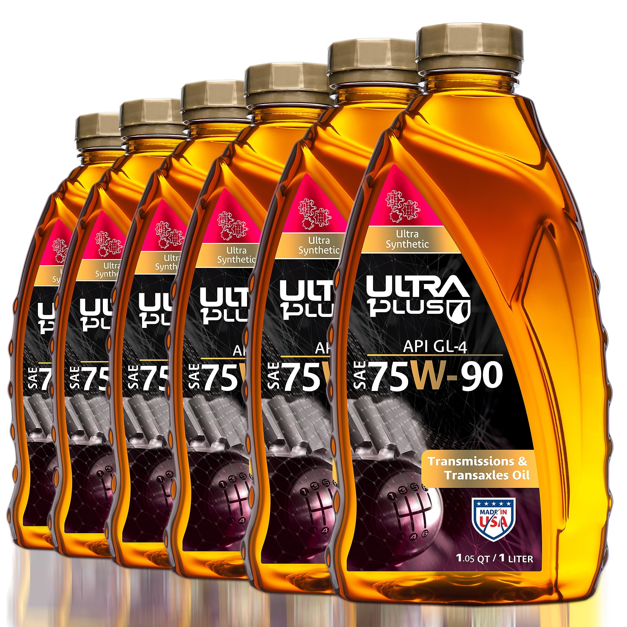 Ultra1Plus™ SAE 75W90 Synthetic Gear Oil API GL4 Liter