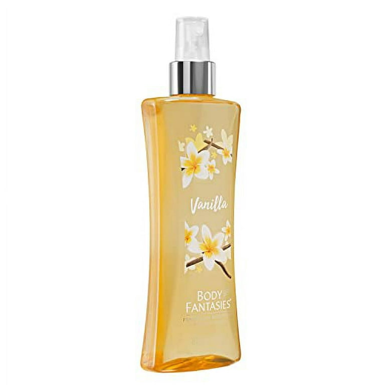 Body Fantasies Signature Fragrance Body Spray, Vanilla, 8 fl oz (Pack of 2)