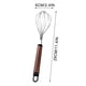 thumbnail image 2 of Aparatos de cocina, Accesorios de cocina, Utensilios de cocina, Herramienta de cocina Aparatos de cocina Mango de madera Batidor doméstico Manual Ojo cavador Cuchillo para pelar 304 Cuchillo raspador, 2 of 9