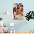 thumbnail image 4 of Lil' Kim Performer Rapper Art Poster Room Aesthetic Poster Print Art Wall Painting Canvas Posters Gifts Modern Bedroom Decor 16x24inch(40x60cm), 4 of 6