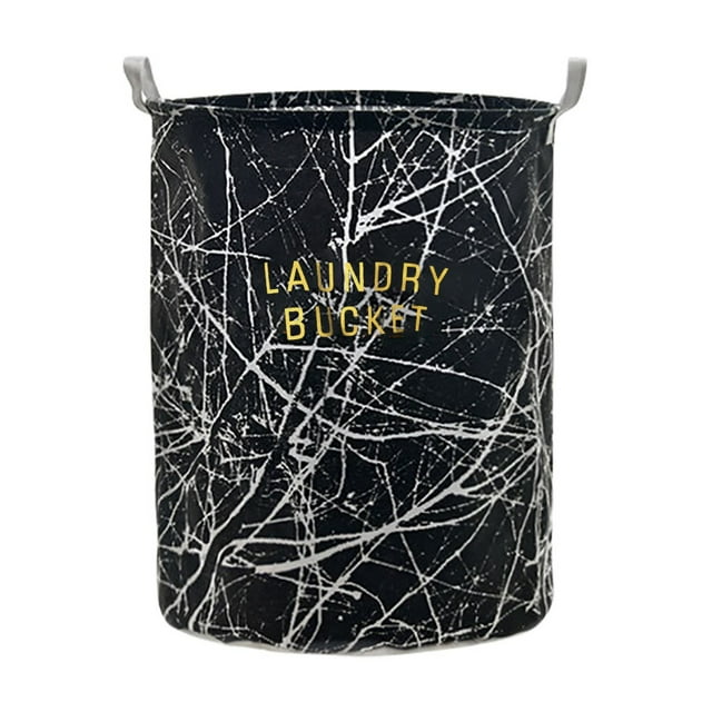 Xihbxyly Cesto de Ropa Plegable, Redondo y Grande, de Lino y Algodón, con Asas Resistentes, Organizador Multiusos para Ropa, Textiles para El Hogar y Artículos para Mascotas, 40 X 50 Cm.