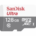 thumbnail image 2 of SanDisk Ultra - Flash memory card (microSDXC to SD adapter included) - 128 GB - UHS-I / Class10 - mi, 2 of 2