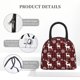 thumbnail image 4 of Easygdp Plaid Reindeer Snowflakes Bolsa de Almuerzo Insulada Grande, Forro de Aluminio, Diseño Espacioso, a Prueba de Fugas, Ideal para Trabajo, Picnics, Viajes y Actividades al Aire Libre, 4 of 6
