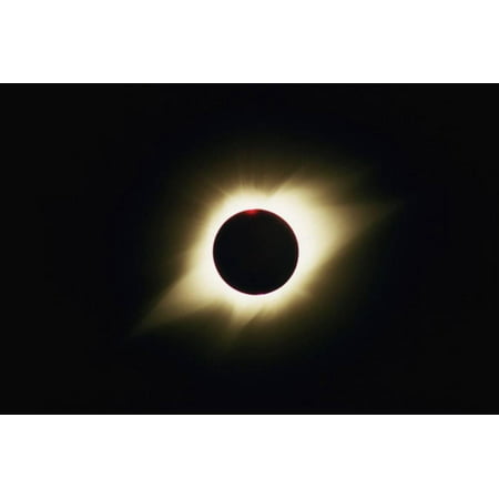 Solar Corona During Total Eclipse Print Wall Art By Roger (Best Way To Photograph A Solar Eclipse)