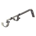 thumbnail image 4 of Versailles Double Wall Brackets for 7/8" - 1" Front, and 5/8" - 3/4" Back 6.5" - 9" Projection Pair Black, 4 of 5