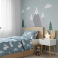 thumbnail image 4 of Buro Mesa Noche Blanco Conejo Recamara Niño Bebe Luz Led Mdf Mate Blanco, 4 of 5
