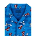 thumbnail image 2 of Sonic Boys Short Sleeve Sleep Notch Collar Top and Shorts Pajama Set, 2-Piece, Sizes 4-12, 2 of 3