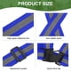 thumbnail image 3 of Chaleco de seguridad reflectante Uxcell, chalecos Hi-Vis, tiras de alta visibilidad ajustables para trotar al aire libre Azul oscuro, 3 of 7