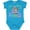 Turquoise, variant on Inktastic Sanibel Island Florida Cute Swimming Manatee Boys or Girls Baby Bodysuit