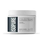 Isopure Bovine Colostrum Supplement Powder, Gently Processed, 90 Servings