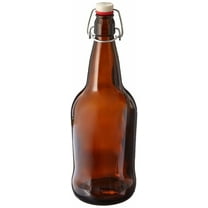 4 X 32 oz. Amber EZ Cap Kombucha Bottle