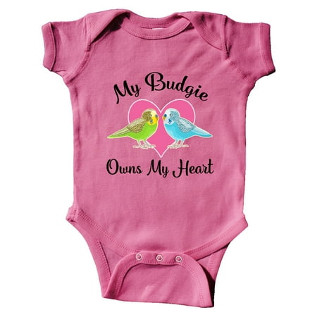

Inktastic Budgie Parakeet Budgerigar Pet Gift Baby Girl Bodysuit