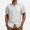 White, variant on Dianli Gifts Summer Beach Casual Men's Short Sleeve Vintage Bowling Button-Up Cuba Camp Shirt Polka Dot Solid-Lapel Printed Buttons Breathable Cotton-Blend Resort Wear Summer Beach