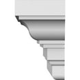 thumbnail image 4 of Ekena Millwork 28" Bottom Width x 36 3/4" Top Width x 7 7/8"H x 1 1/4"P Classic Crosshead, 4 of 24