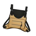thumbnail image 4 of Dualoai Men Chest Rig Bag Fashion Lightweight Chest Pack for Running Walking Fishing Khaki, 4 of 9