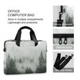 thumbnail image 4 of FORMRS 16" Laptop Bag Carrying Sleeve Case with Handle Travel Shoulder Briefcase, Foggy Forest, 4 of 8