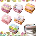 thumbnail image 2 of Easter Jar Cookie Jar Elegant Metal Tinplate Empty Jars Cookie Box Storage Containers Easter Gift Box Decor With Lids And Handle For Easter Decoration Holiday Part, 2 of 4
