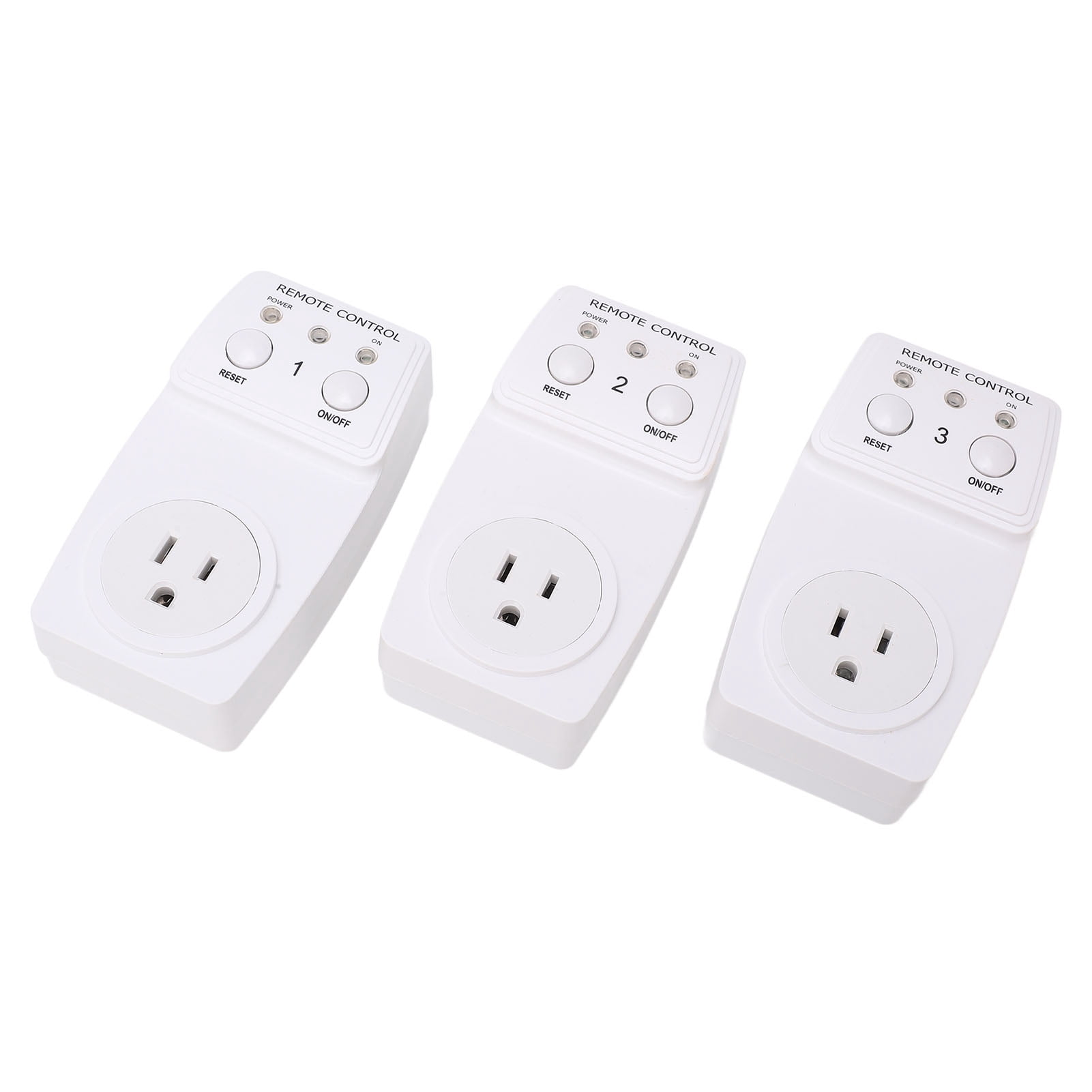 Remote Control Outlet, Energy Saving Easy To Use ABS 1200W
