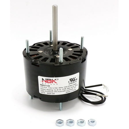 D120 Multi Purpose Fan Motor 115v/60hz | Exact Fit Replacement for Fasco Part# D120 | Sharptek Supply OEM