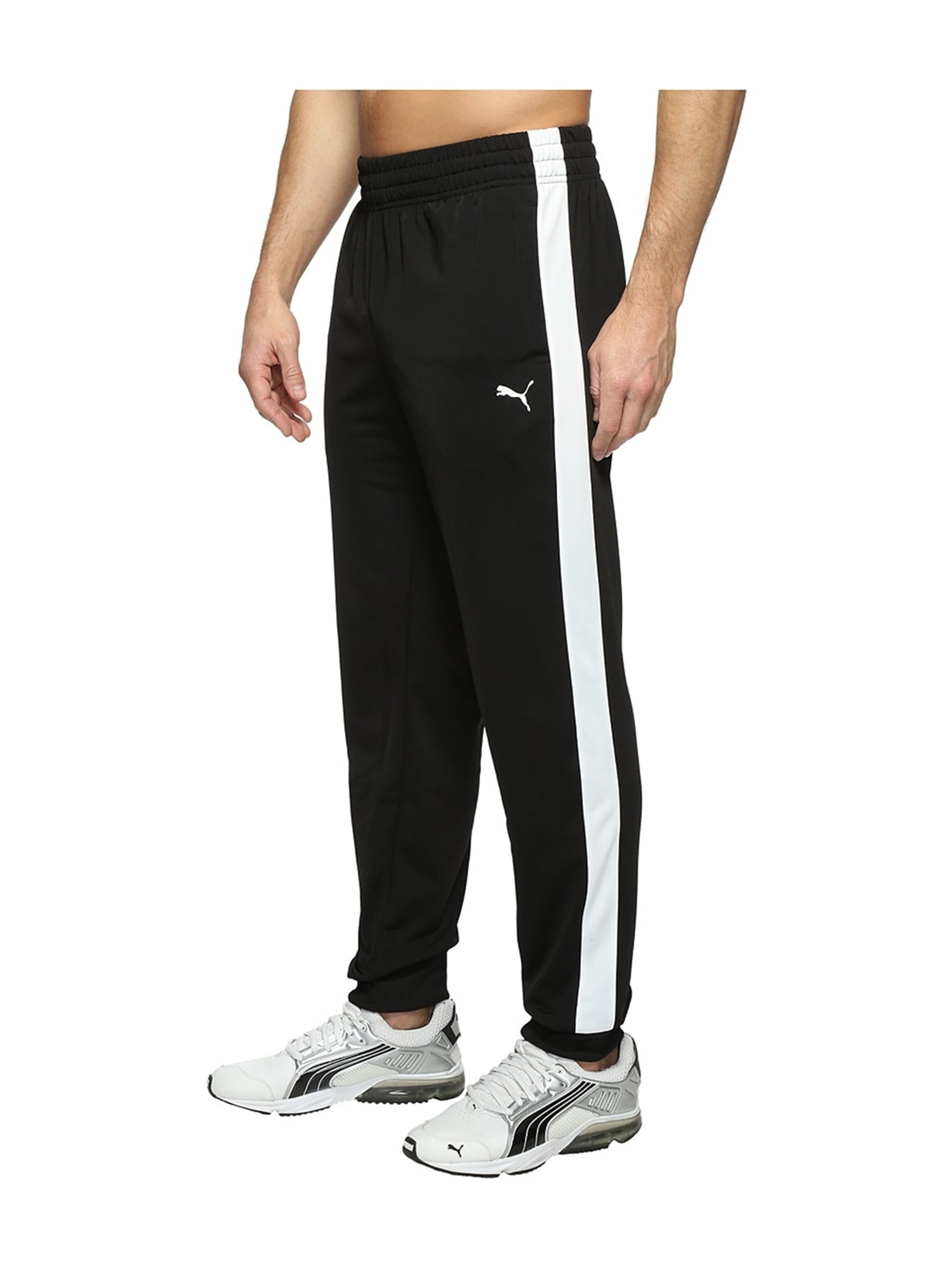 Puma Mens Contrast Cuffed Casual Sweatpants black S/30 Walmart Canada