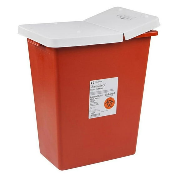 SharpSafety Sharps Container 12 gal. Vertical Entry