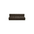 thumbnail image 6 of Meridian Furniture Arc Brown Boucle Fabric Modular Sectional, 6 of 9